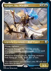 Kangee, Sky Warden (Foil Etched) [Commander Legends] | Fandemonia Ltd