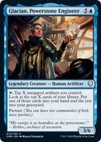 Glacian, Powerstone Engineer [Commander Legends] | Fandemonia Ltd