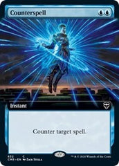 Counterspell (Extended Art) [Commander Legends] | Fandemonia Ltd