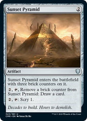 Sunset Pyramid [Commander Legends] | Fandemonia Ltd