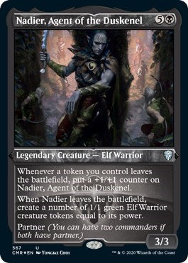 Nadier, Agent of the Duskenel (Foil Etched) [Commander Legends] | Fandemonia Ltd