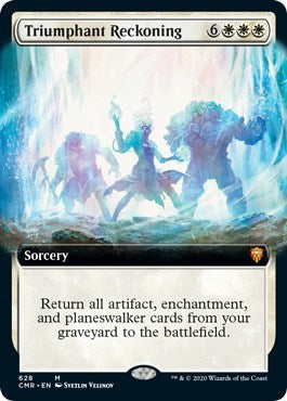Triumphant Reckoning (Extended Art) [Commander Legends] | Fandemonia Ltd