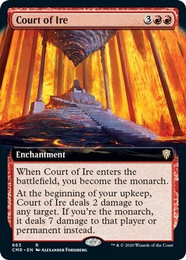 Court of Ire (Extended Art) [Commander Legends] | Fandemonia Ltd