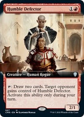 Humble Defector (Extended Art) [Commander Legends] | Fandemonia Ltd