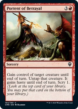 Portent of Betrayal [Commander Legends] | Fandemonia Ltd