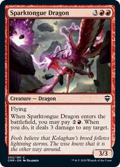 Sparktongue Dragon [Commander Legends] | Fandemonia Ltd
