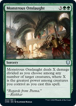 Monstrous Onslaught [Commander Legends] | Fandemonia Ltd