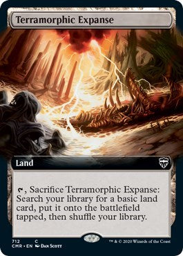 Terramorphic Expanse (Extended Art) [Commander Legends] | Fandemonia Ltd