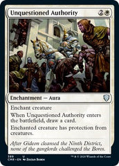 Unquestioned Authority [Commander Legends] | Fandemonia Ltd