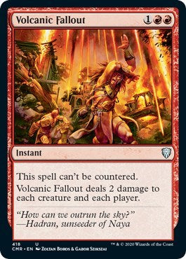 Volcanic Fallout [Commander Legends] | Fandemonia Ltd