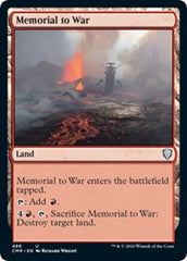 Memorial to War [Commander Legends] | Fandemonia Ltd