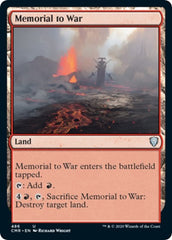 Memorial to War [Commander Legends] | Fandemonia Ltd