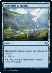 Memorial to Genius [Commander Legends] | Fandemonia Ltd