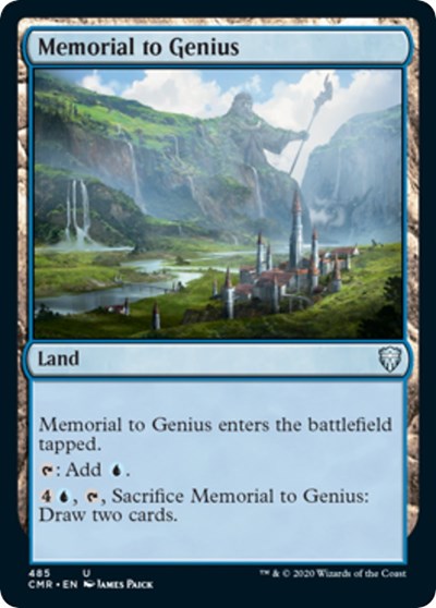 Memorial to Genius [Commander Legends] | Fandemonia Ltd