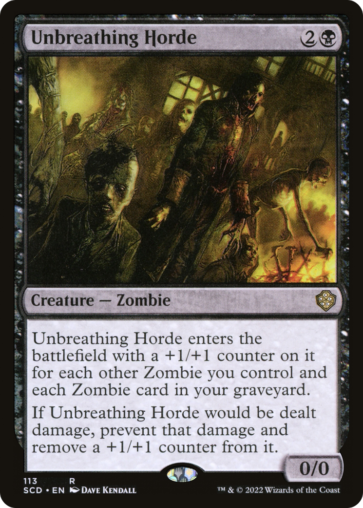 Unbreathing Horde [Starter Commander Decks] | Fandemonia Ltd