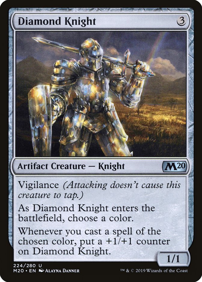 Diamond Knight [Core Set 2020] | Fandemonia Ltd