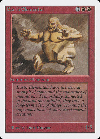 Earth Elemental [Unlimited Edition] | Fandemonia Ltd