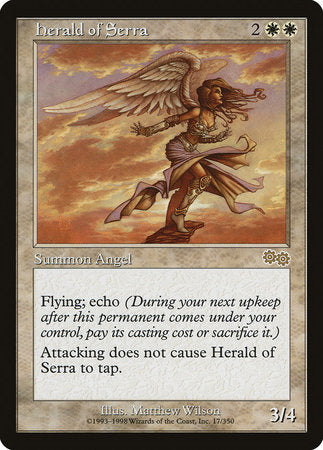 Herald of Serra [Urza's Saga] | Fandemonia Ltd