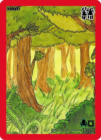 Forest (Kickstarter Edition) [Pukwudgie Chieftain Starter Deck] | Fandemonia Ltd