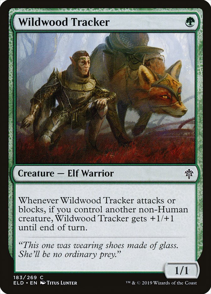 Wildwood Tracker [Throne of Eldraine] | Fandemonia Ltd
