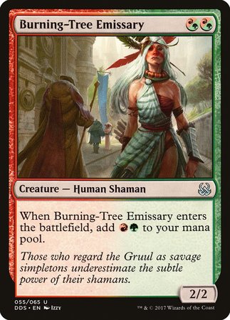 Burning-Tree Emissary [Duel Decks: Mind vs. Might] | Fandemonia Ltd