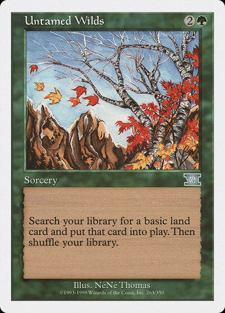 Untamed Wilds [Classic Sixth Edition] | Fandemonia Ltd
