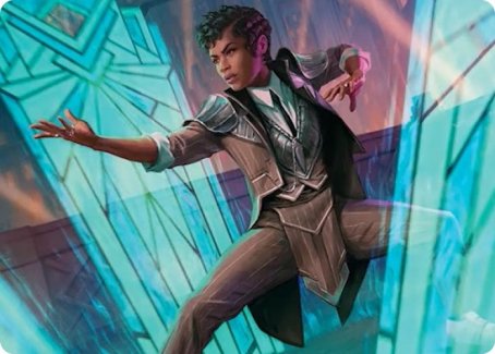 Dapper Shieldmate Art Card [Streets of New Capenna Art Series] | Fandemonia Ltd