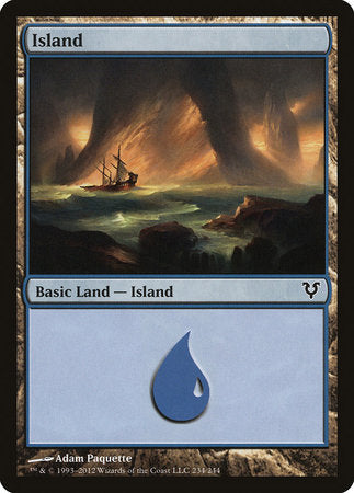 Island (234) [Avacyn Restored] | Fandemonia Ltd