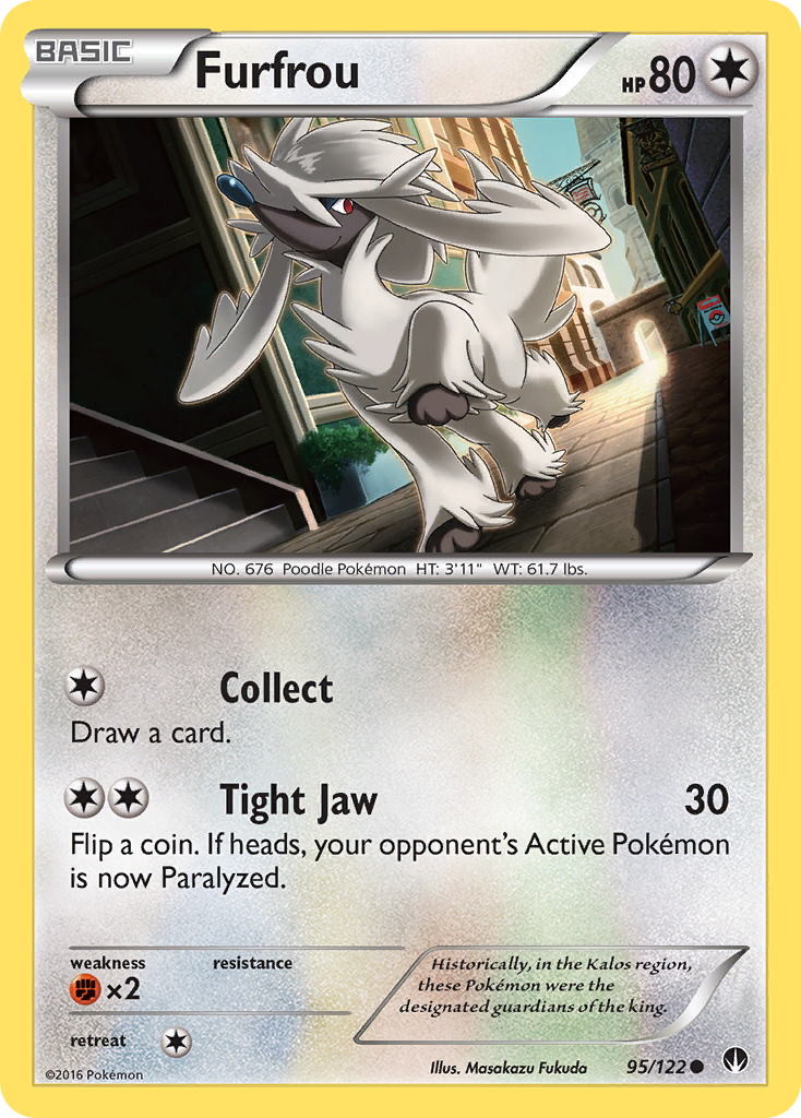 Furfrou (95/122) [XY: BREAKpoint] | Fandemonia Ltd