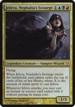 Jeleva, Nephalia's Scourge (Commander 2013) [Commander 2013 Oversized] | Fandemonia Ltd