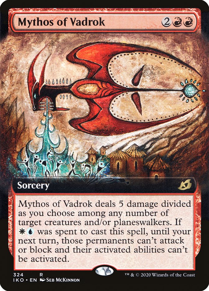 Mythos of Vadrok (Extended Art) [Ikoria: Lair of Behemoths] | Fandemonia Ltd
