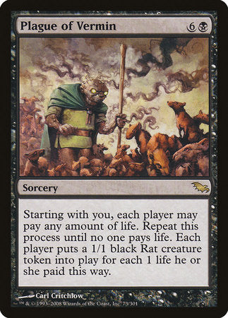 Plague of Vermin [Shadowmoor] | Fandemonia Ltd
