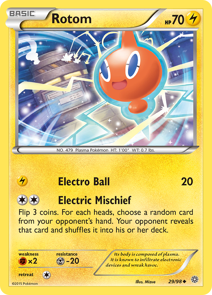 Rotom (29/98) [XY: Ancient Origins] | Fandemonia Ltd