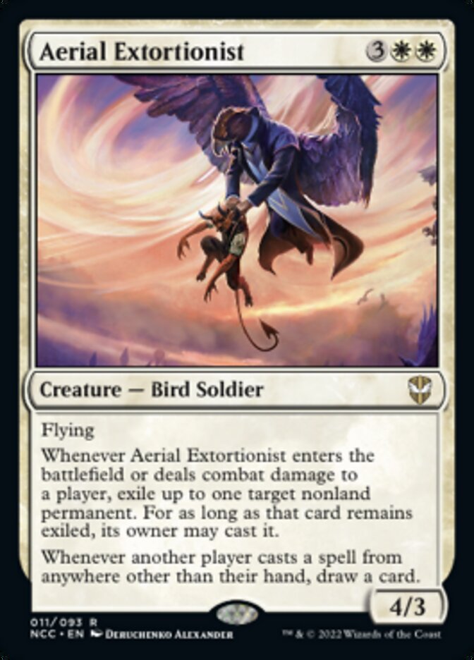 Aerial Extortionist [Streets of New Capenna Commander] | Fandemonia Ltd