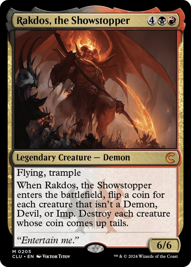 Rakdos, the Showstopper [Ravnica: Clue Edition] | Fandemonia Ltd