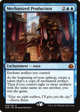 Mechanized Production [Aether Revolt] | Fandemonia Ltd