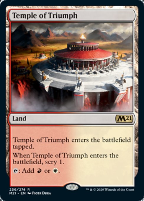 Temple of Triumph [Core Set 2021] | Fandemonia Ltd