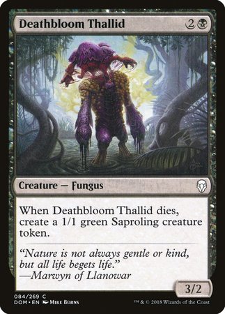 Deathbloom Thallid [Dominaria] | Fandemonia Ltd