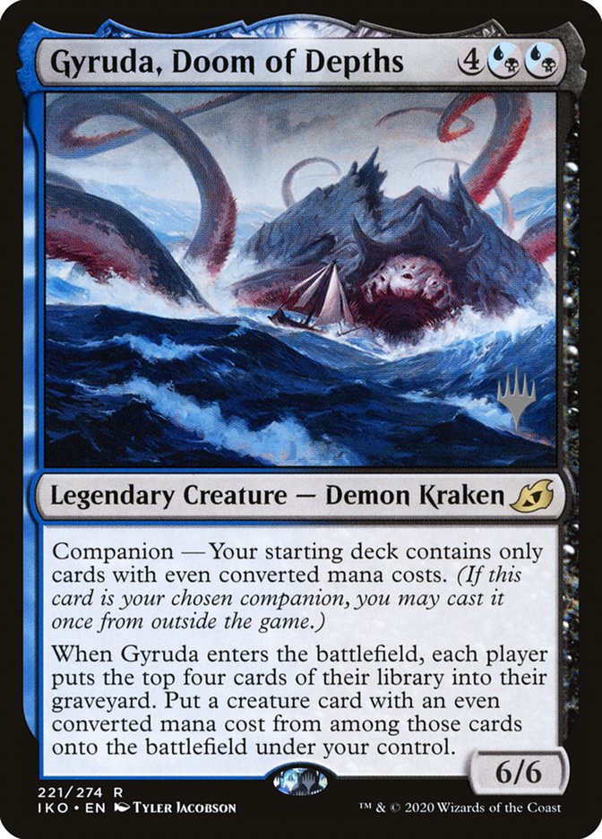 Gyruda, Doom of Depths (Promo Pack) [Ikoria: Lair of Behemoths Promos] | Fandemonia Ltd