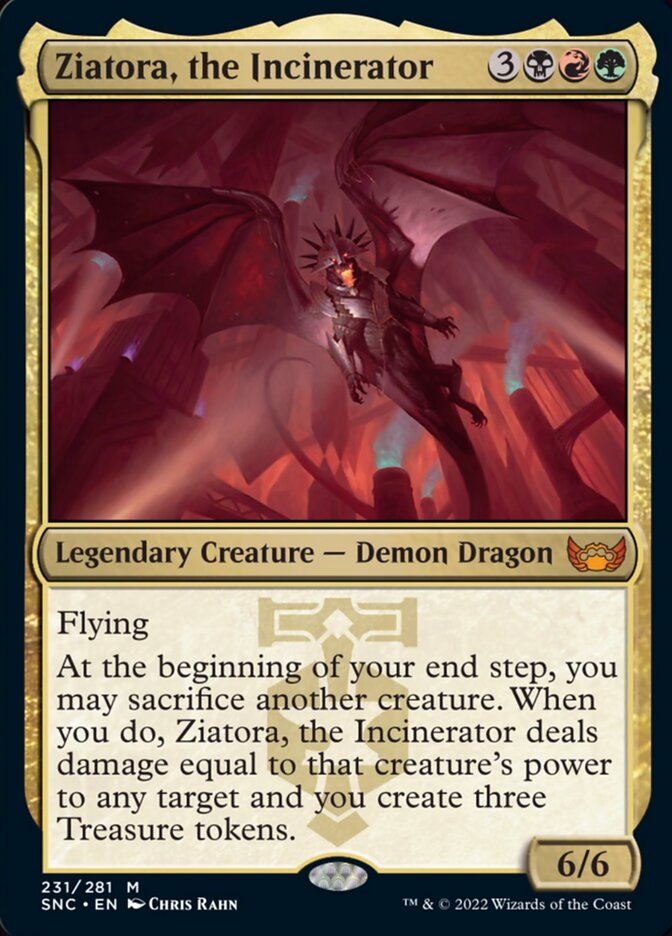 Ziatora, the Incinerator [Streets of New Capenna] | Fandemonia Ltd