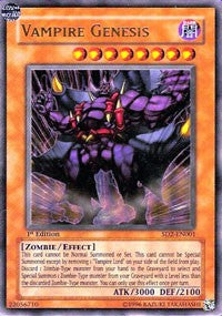 Vampire Genesis [SD2-EN001] Ultra Rare | Fandemonia Ltd