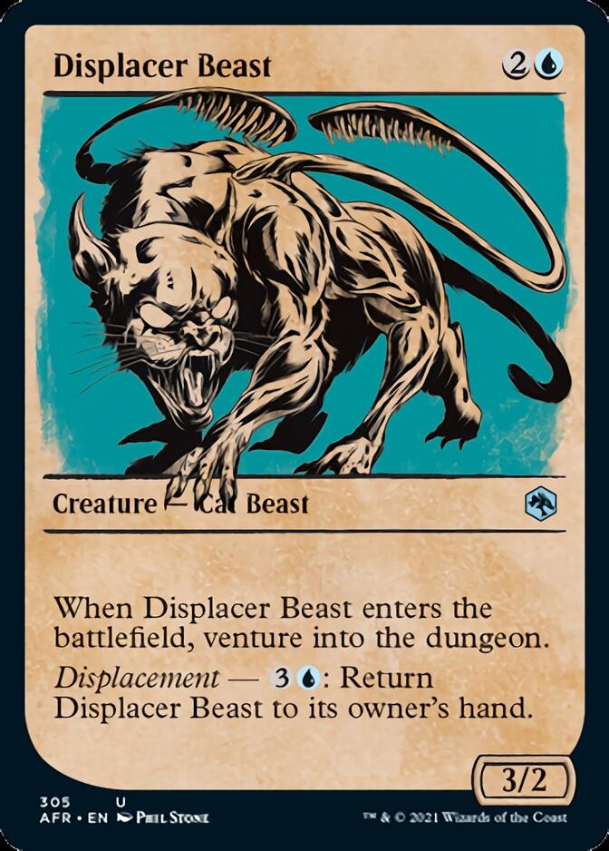 Displacer Beast (Showcase) [Dungeons & Dragons: Adventures in the Forgotten Realms] | Fandemonia Ltd