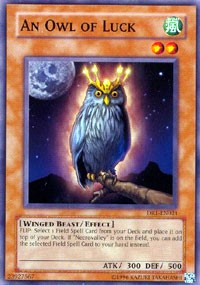 An Owl of Luck [DR1-EN021] Common | Fandemonia Ltd