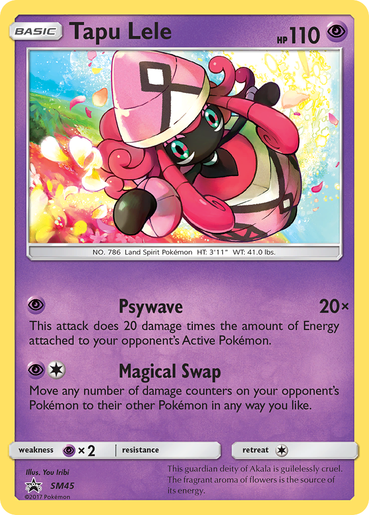 Tapu Lele (SM45) [Sun & Moon: Black Star Promos] | Fandemonia Ltd