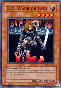 D.D. Warrior Lady [DR1-EN189] Super Rare | Fandemonia Ltd
