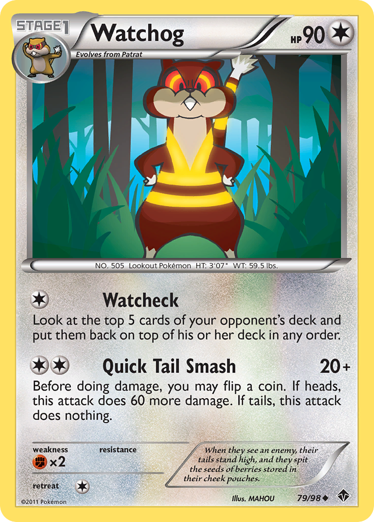 Watchog (79/98) [Black & White: Emerging Powers] | Fandemonia Ltd