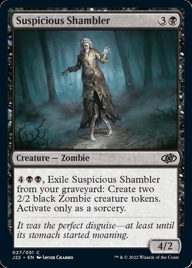 Suspicious Shambler [Jumpstart 2022] | Fandemonia Ltd