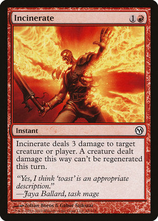 Incinerate [Duels of the Planeswalkers] | Fandemonia Ltd