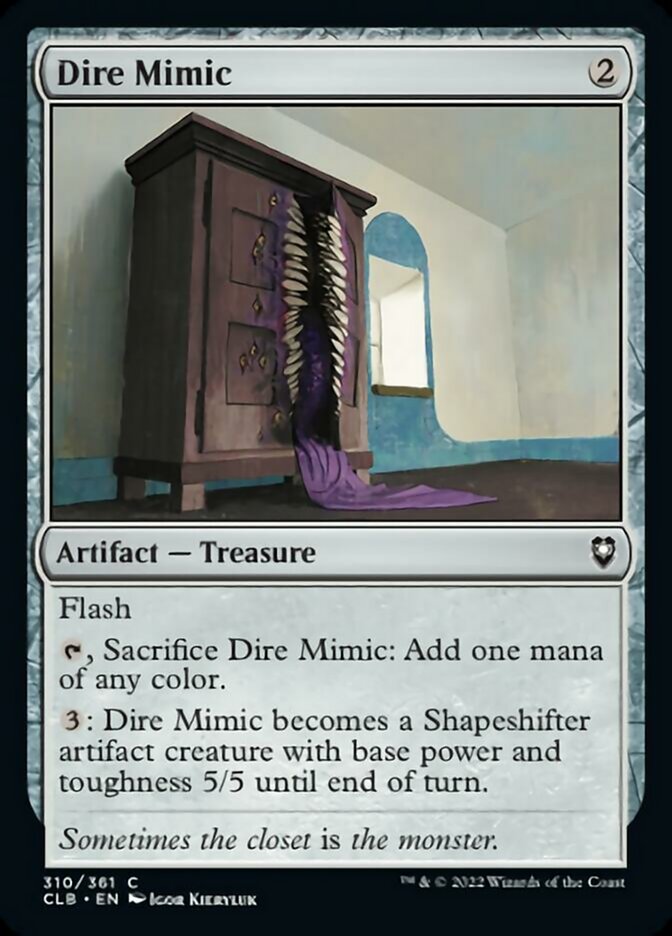 Dire Mimic [Commander Legends: Battle for Baldur's Gate] | Fandemonia Ltd