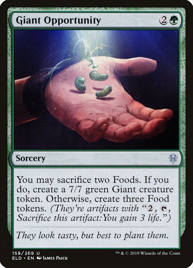 Giant Opportunity [Throne of Eldraine] | Fandemonia Ltd